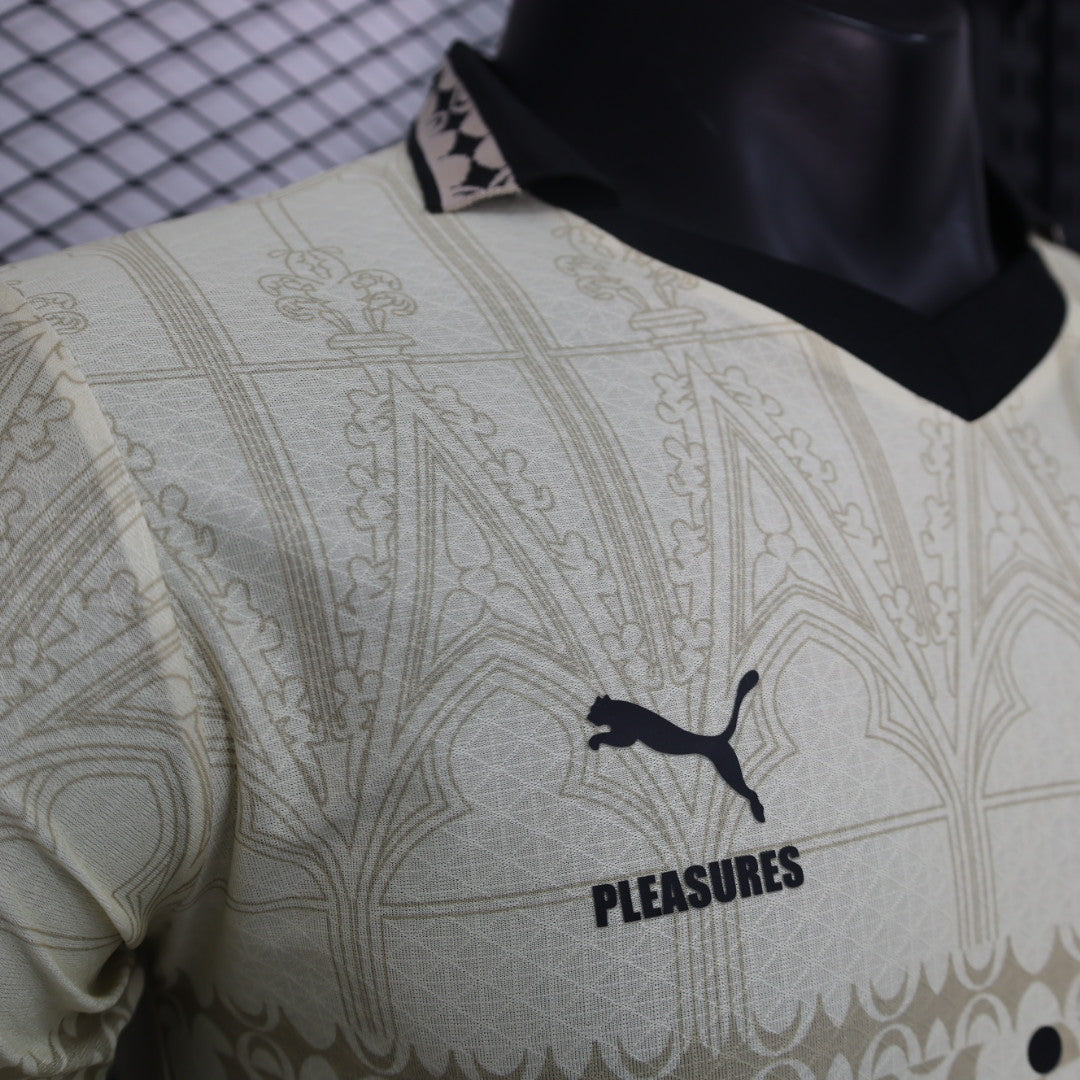 AC Milan x Pleasures Fourth White Kit 23/24