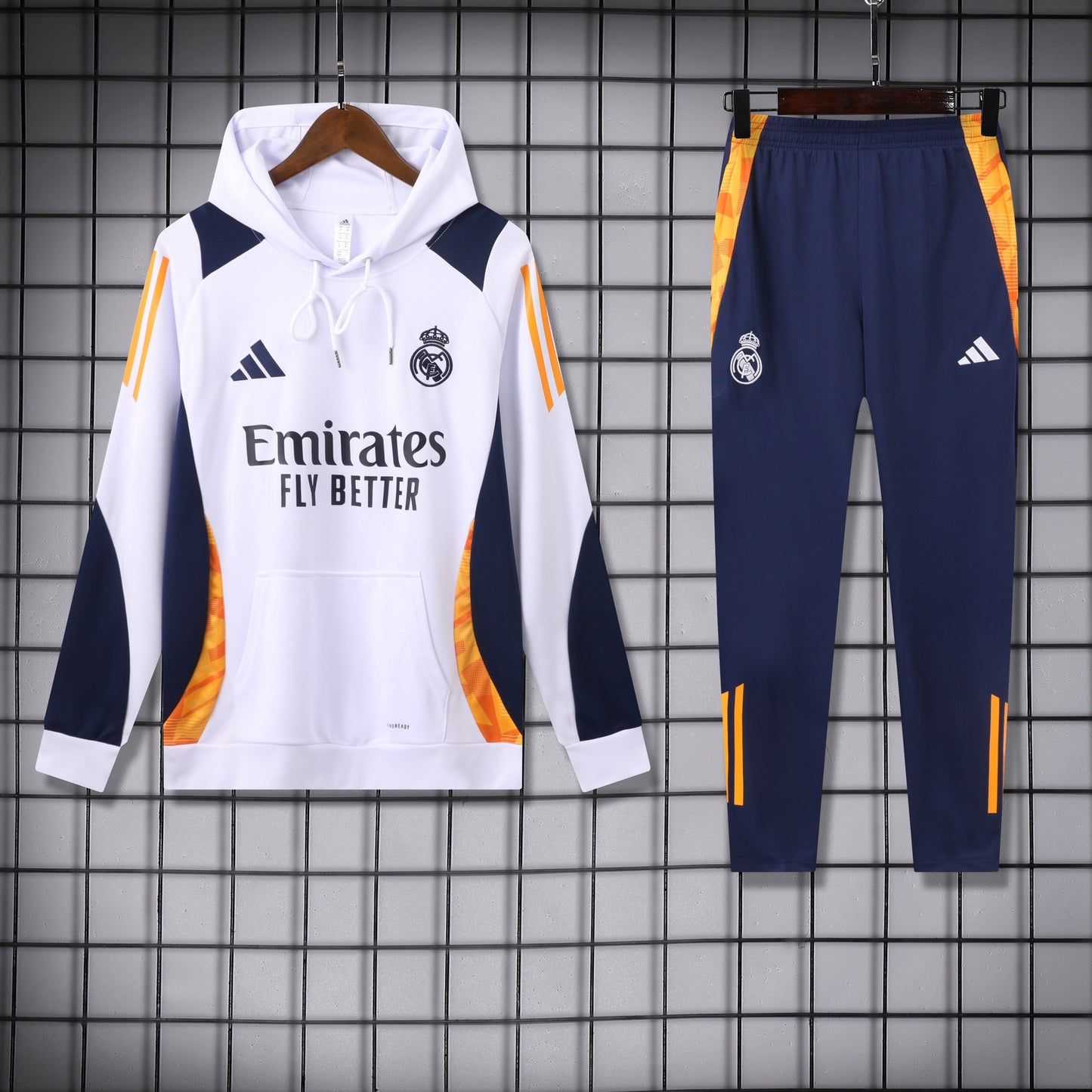 Real Madrid Hoodie Training Set 24/25