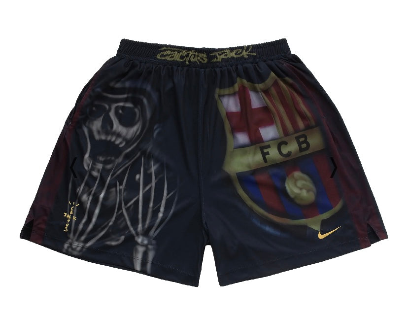 CJ X NIKE X FCB SKELETON HOME SHORTS
