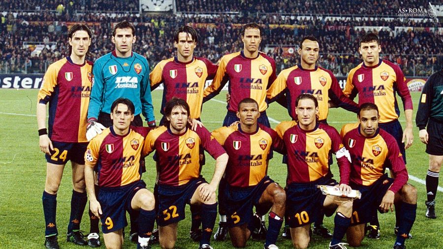 A.S. Roma Home Kit 00/01