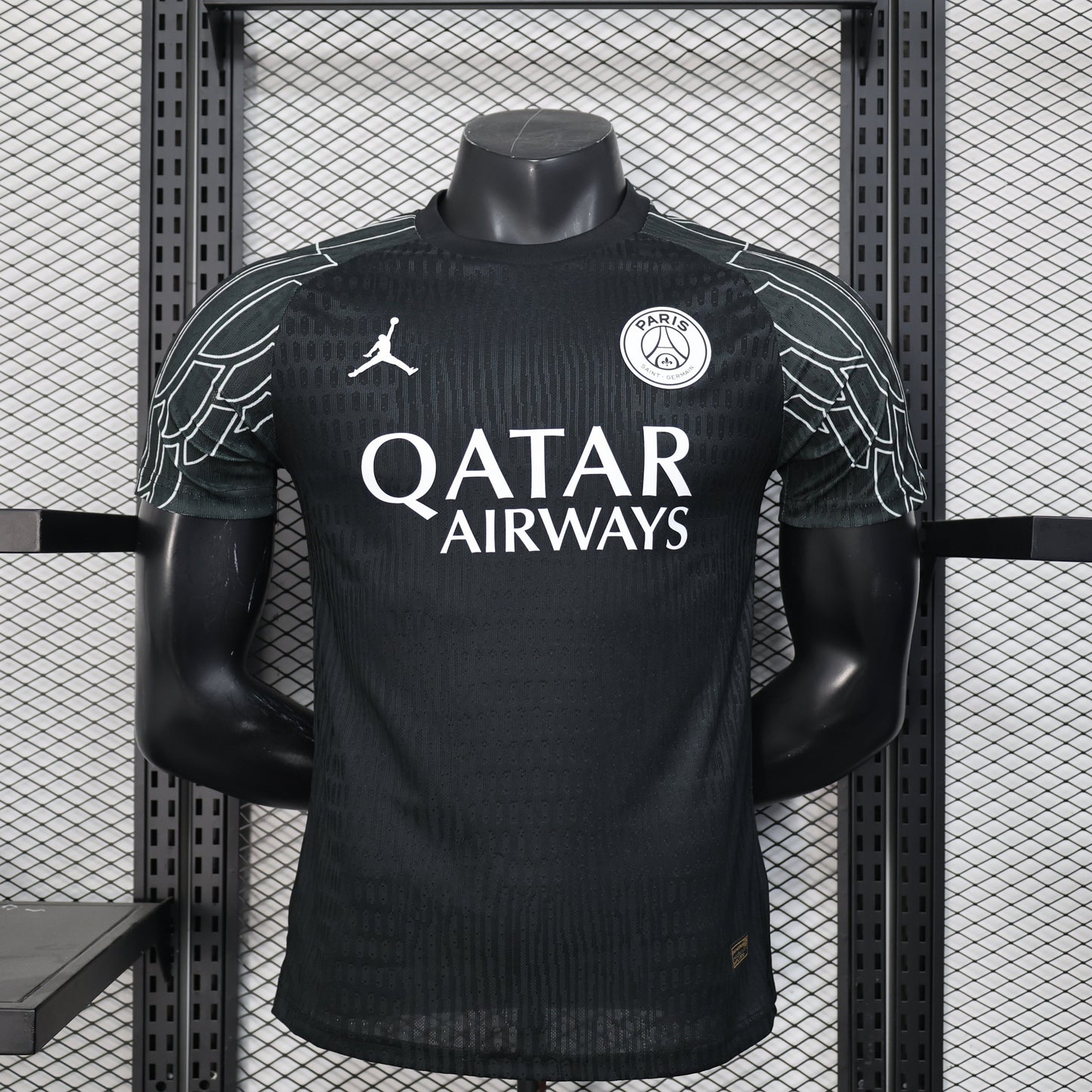 Paris Saint-Germain X Jordan Fourth Black Kit 24/25