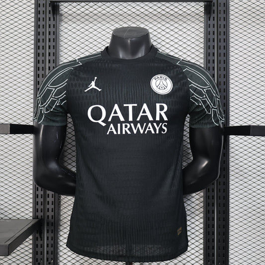 Paris Saint-Germain X Jordan Fourth Black Kit 24/25