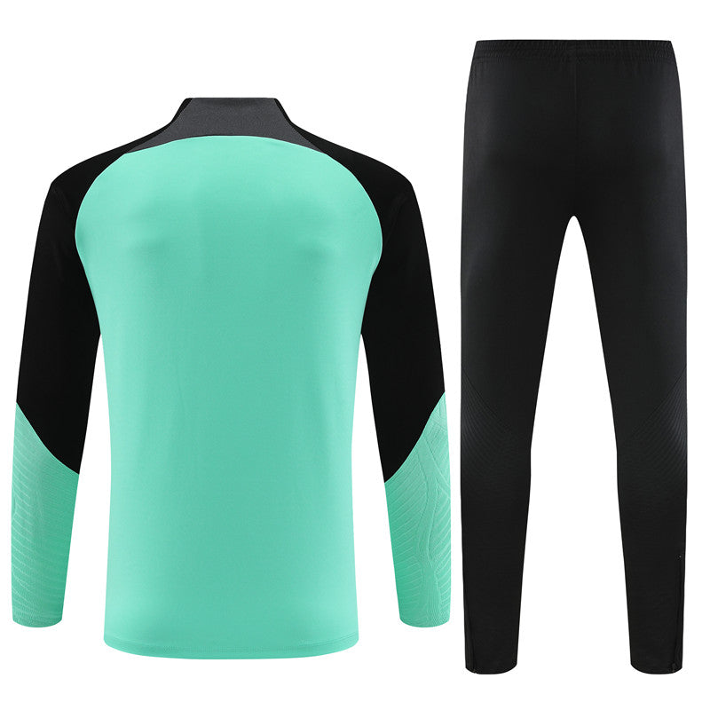 Chelsea 23/24 Light Green Black Long Training Set