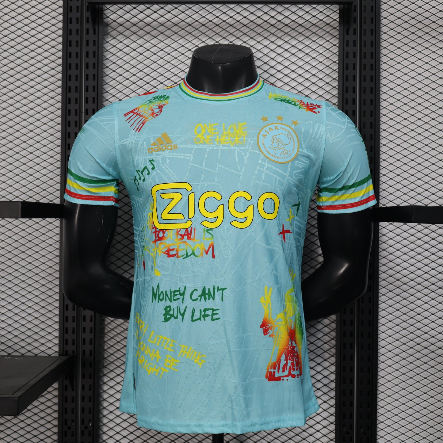 Ajax x Bob Marley Turquoise Kit 21/22