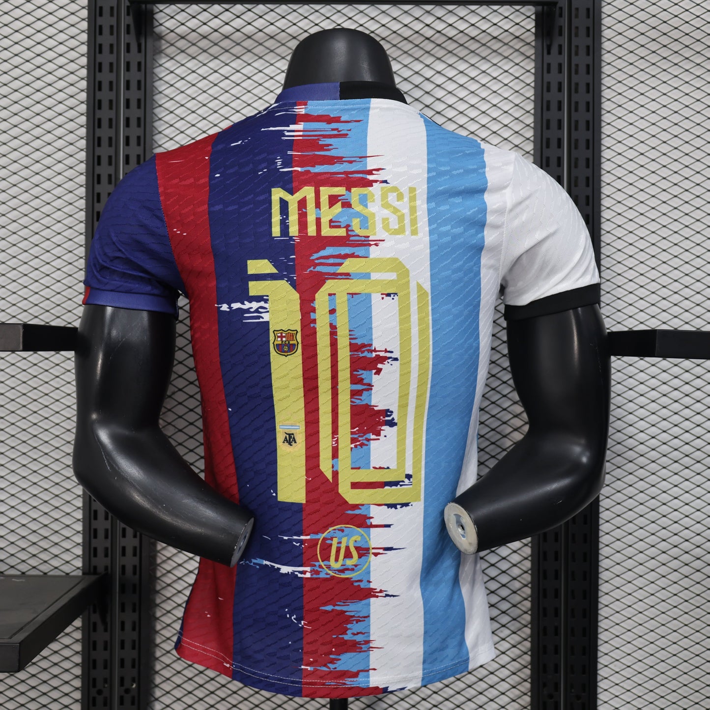 Lionel Messi Barcelona x Argentina Kit (Name+Number)