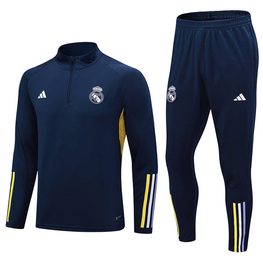 Real Madrid 23/24 Blue Long Training Set