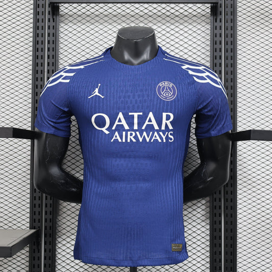 Paris Saint-Germain X Jordan Fourth Dark Blue Kit 24/25