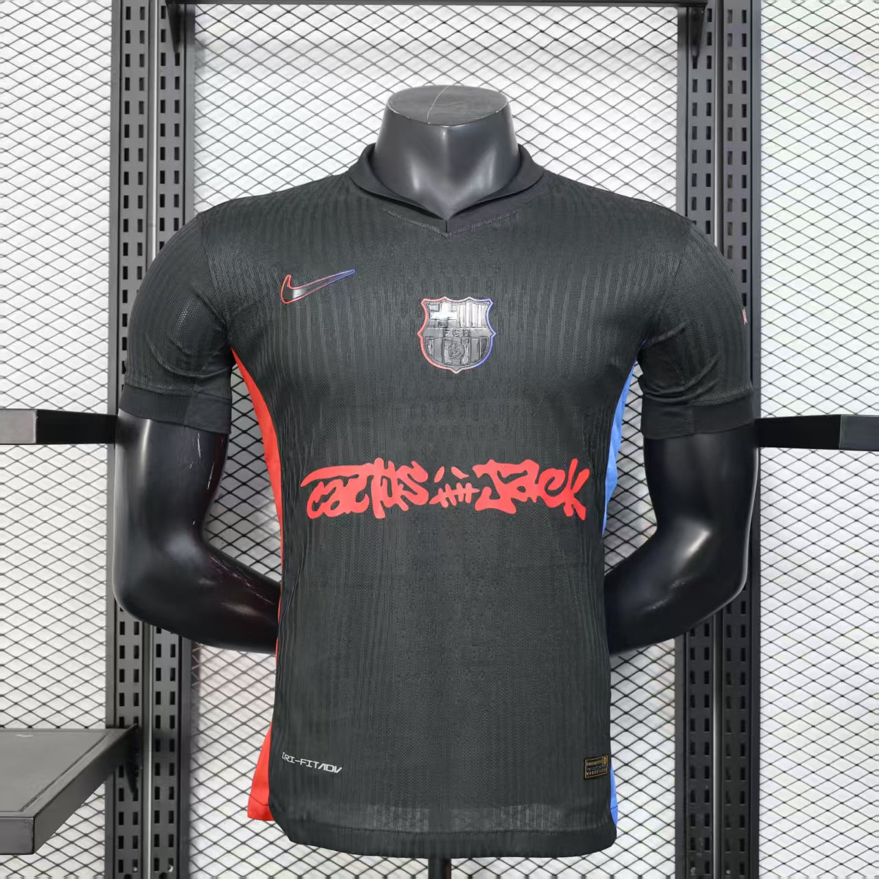 Barcelona x Travis Scott – Cactus Jack Edition Away Kit 24/25