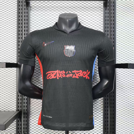 Barcelona x Travis Scott – Cactus Jack Edition Away Kit 24/25