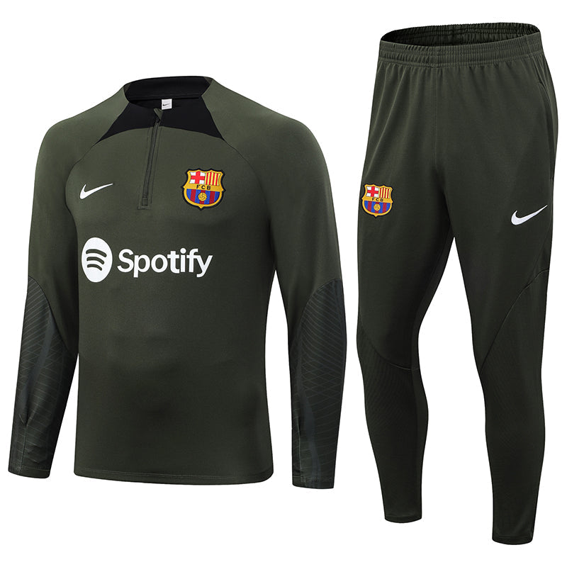 FCBarcelona 23/24 Dark Green Long Training Set