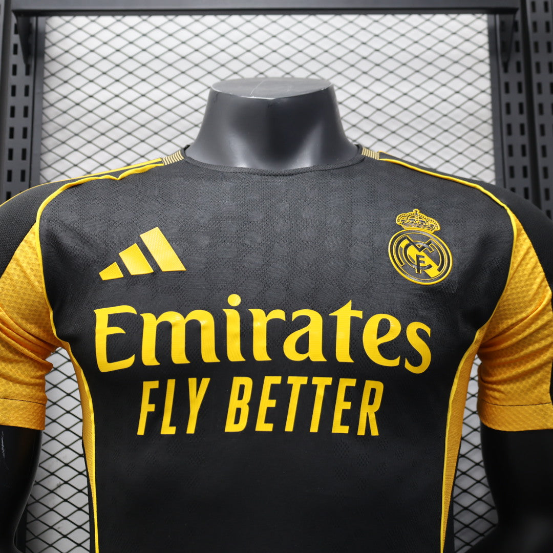 Real Madrid Black & Gold Kit 25/26