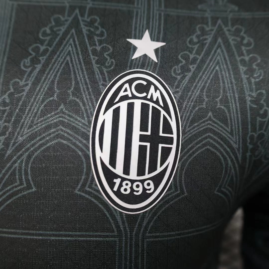 AC Milan x Pleasures Fourth Black Kit 23/24