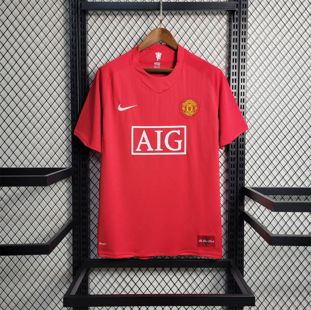 Manchester United Home Kit 07/08