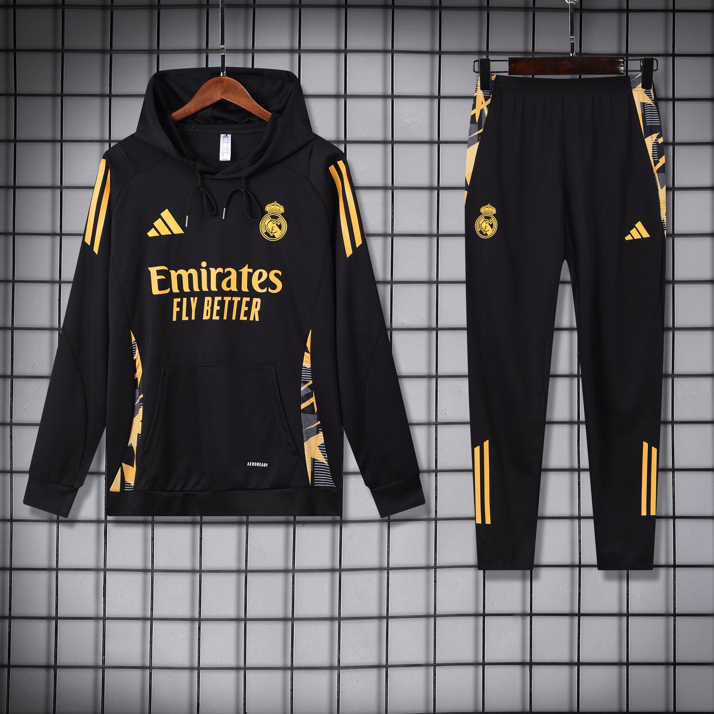 Real Madrid Hoodie Training Set 24/25