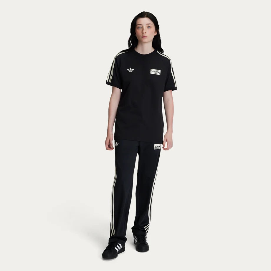 Oasis Live '25 Adidas 3 Stripes T-Shirt Black