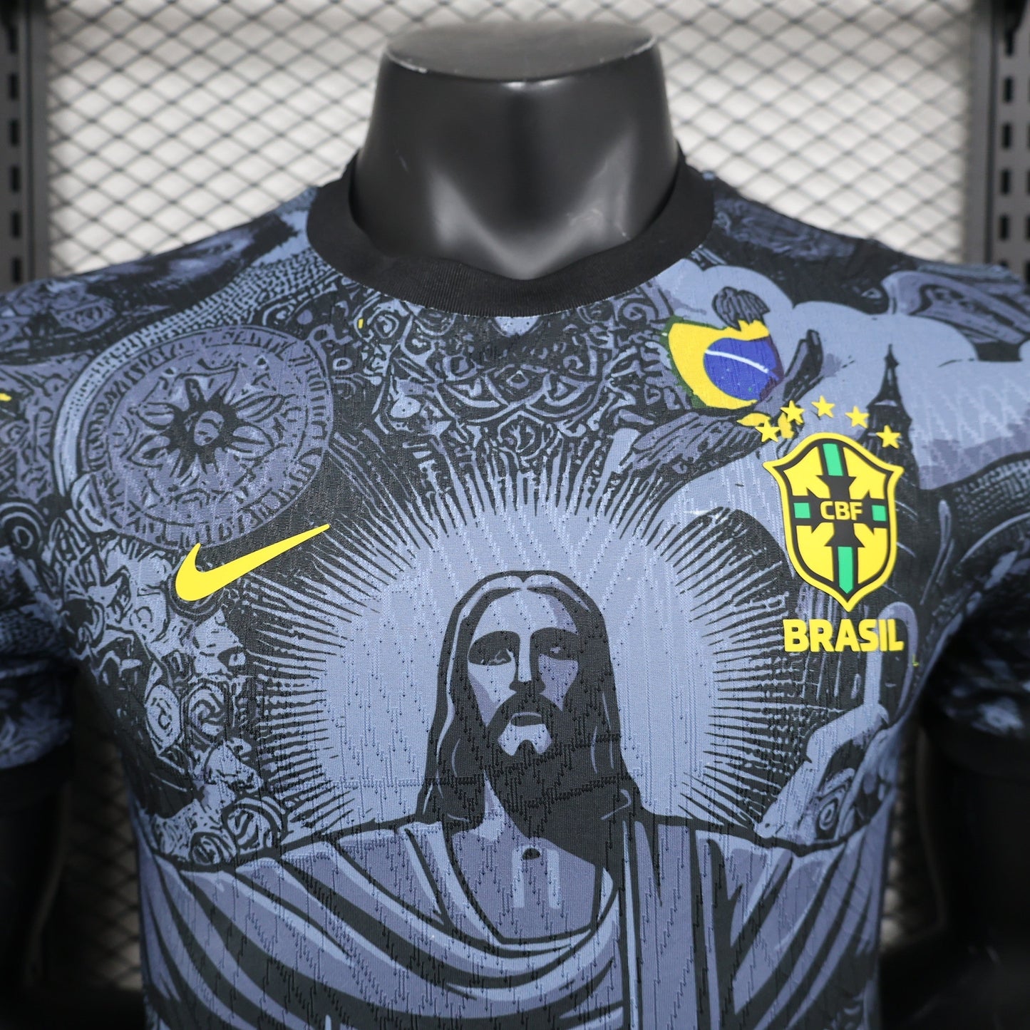 Brazil “Jesus” Black Kit 23/24