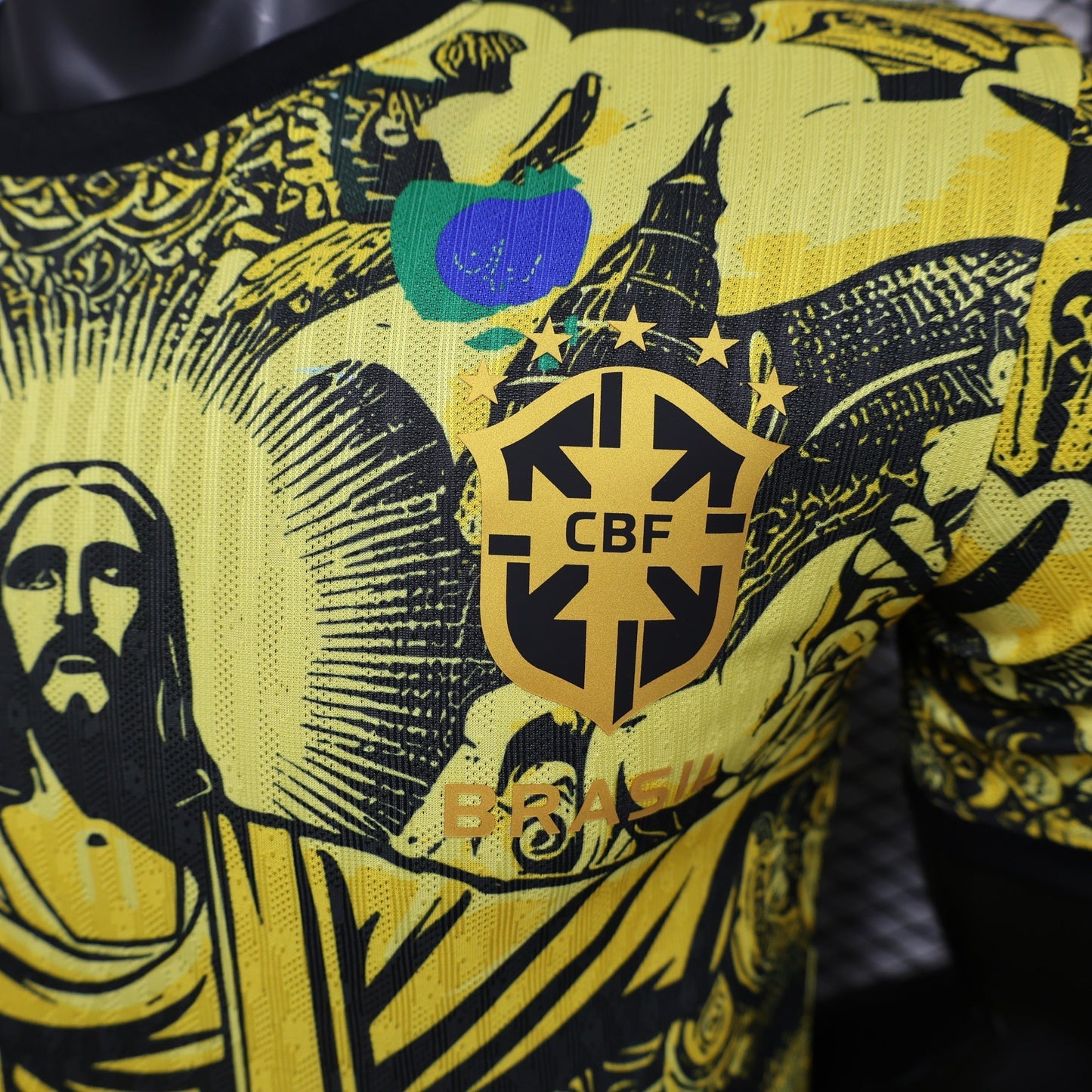 Brazil “Jesus” Yellow Kit 23/24