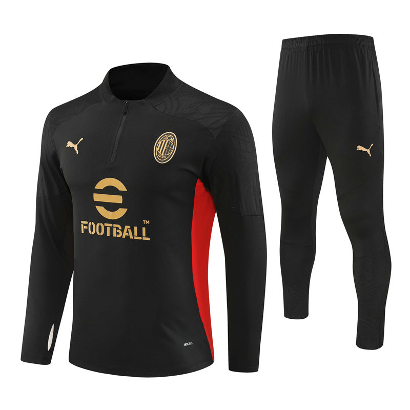 AC Milan 24/25 Black Long Training Set