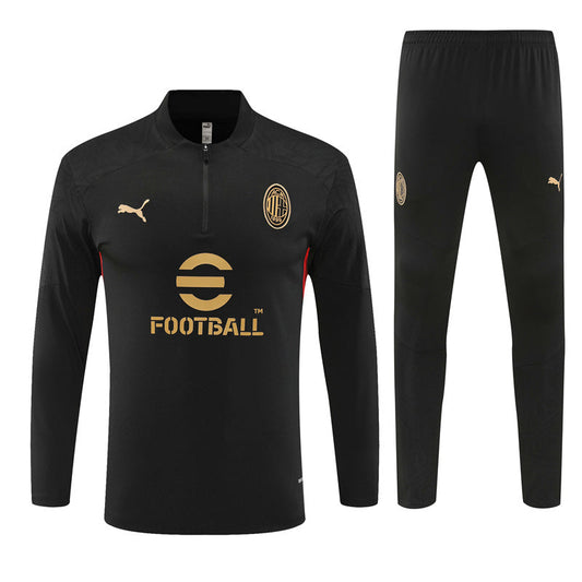 AC Milan 24/25 Black Long Training Set