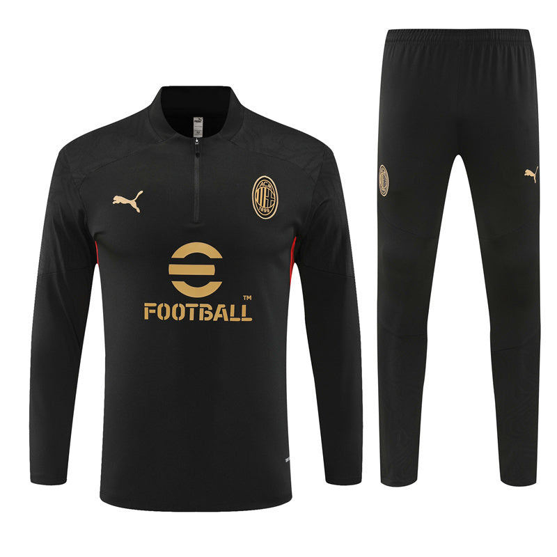 AC Milan 24/25 Black Long Training Set