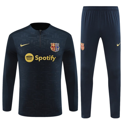 FCBarcelona 24/25 Blue & Gold Long Training Set