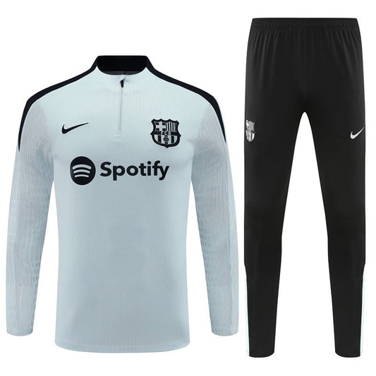 FCBarcelona 24/25 Grey & Black Long Training Set