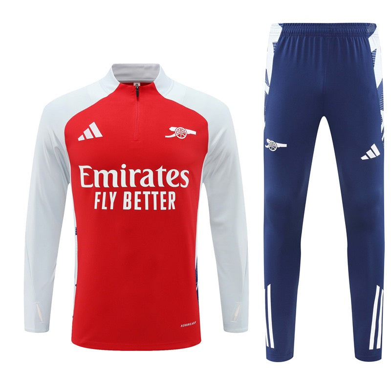 Arsenal 24/25 Red & Grey Long Training Set