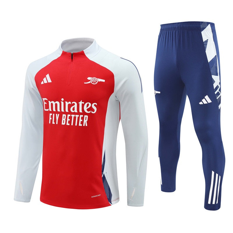 Arsenal 24/25 Red & Grey Long Training Set