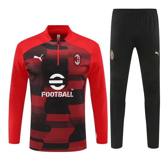 AC Milan 24/25 Red & Black Long Training Set