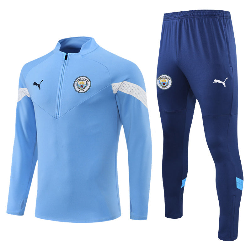 Manchester City 22/23 Light Blue Long Training Set