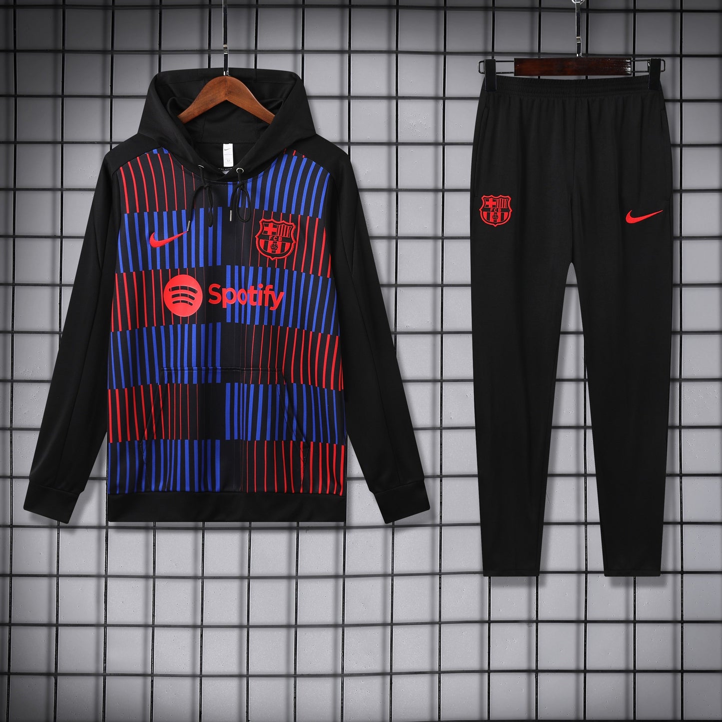 Barcelona Hoodie Training Set 24/25