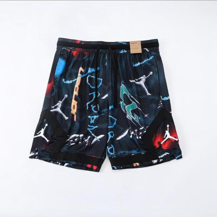 Air Jordan Black/Multicolor Shorts