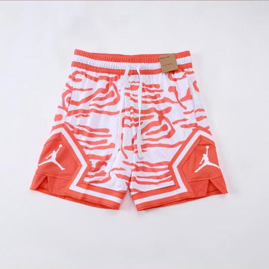 Air Jordan White/Orange Shorts