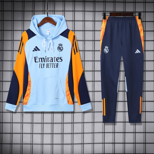 Real Madrid Hoodie Training Set 24/25