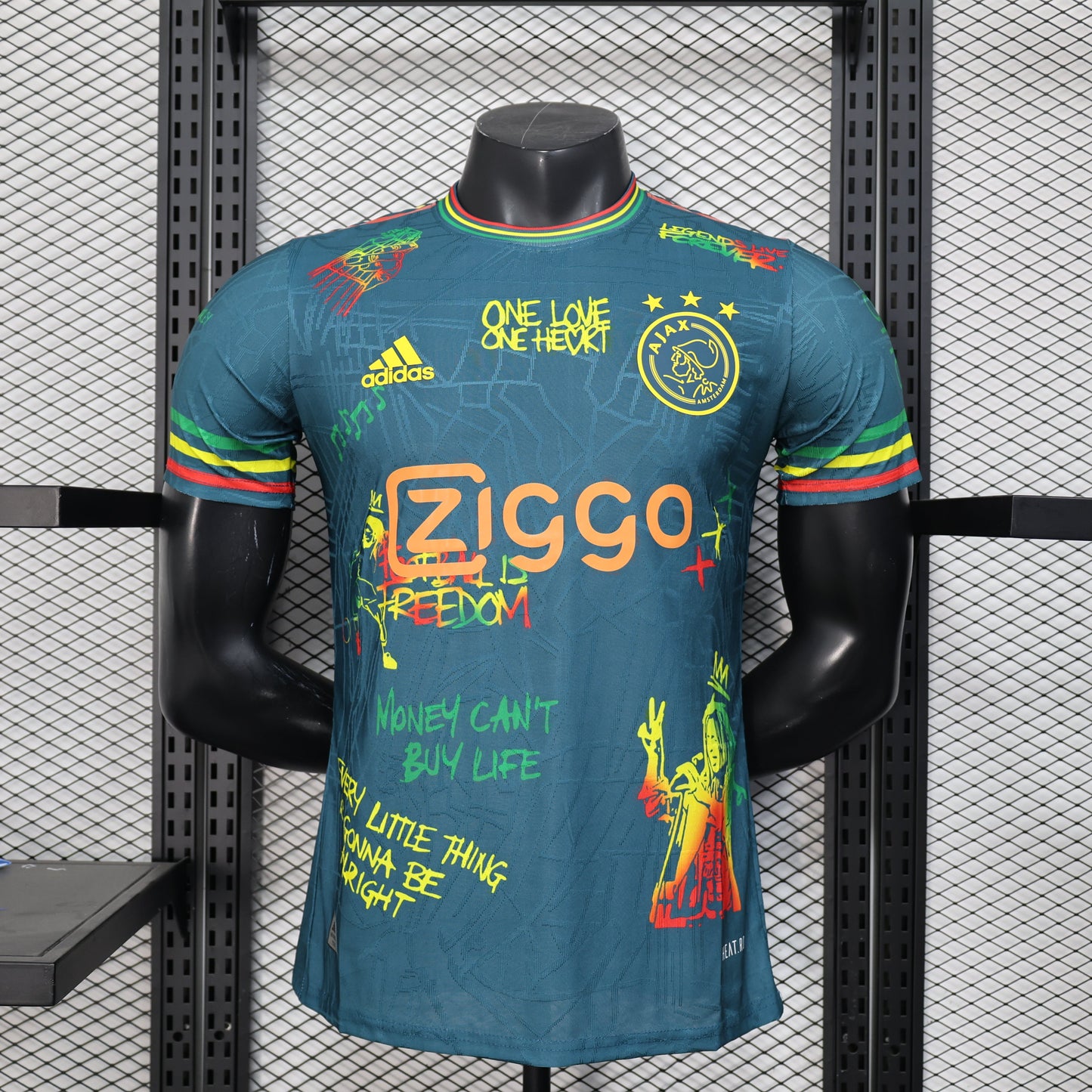 Ajax x Bob Marley Green Kit 21/22