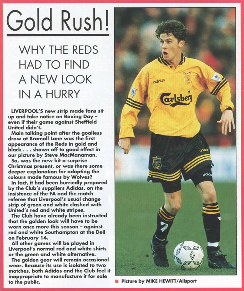 Liverpool Third Kit 94/96