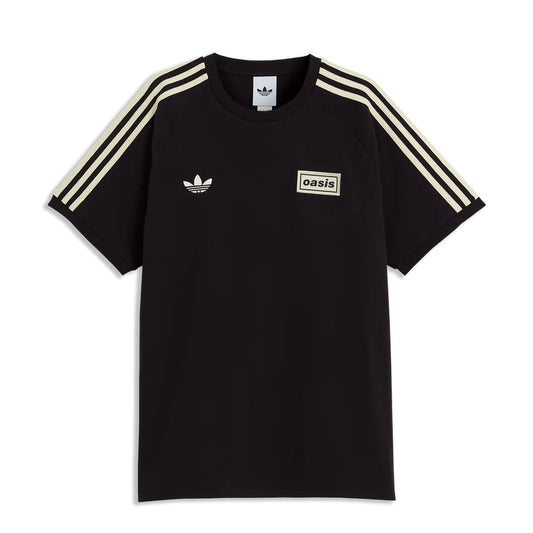 Oasis Live '25 Adidas 3 Stripes T-Shirt Black