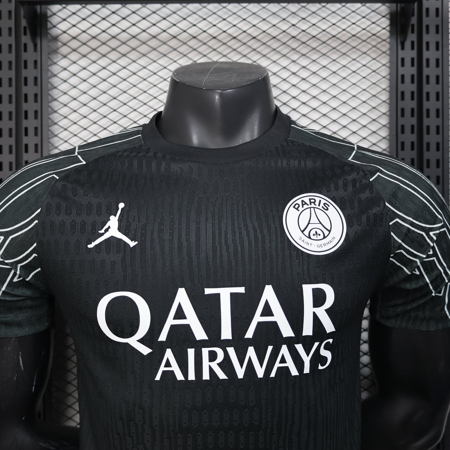 Paris Saint-Germain X Jordan Fourth Black Kit 24/25