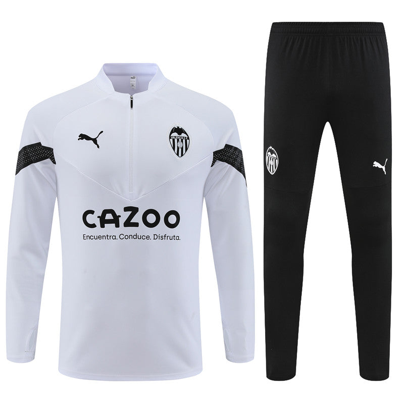 Valencia CF 22/23 White Long Training Set