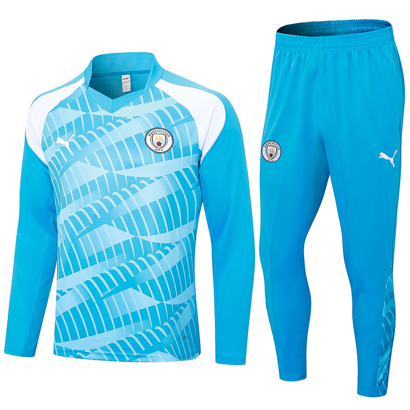 Manchester City 23/24 Light Blue Long Training Set