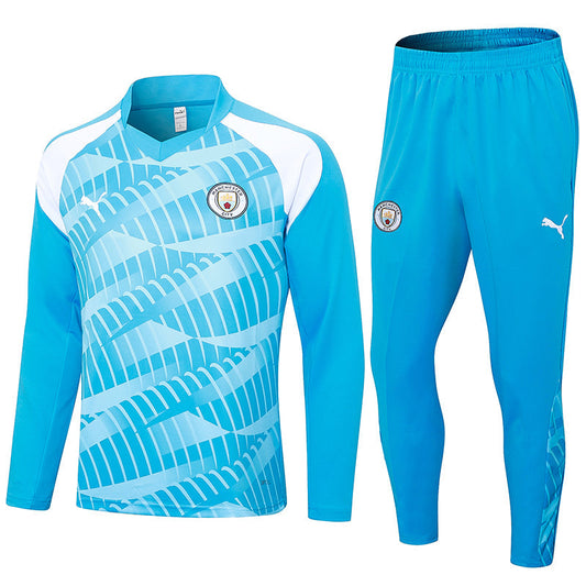 Manchester City 23/24 Light Blue Long Training Set