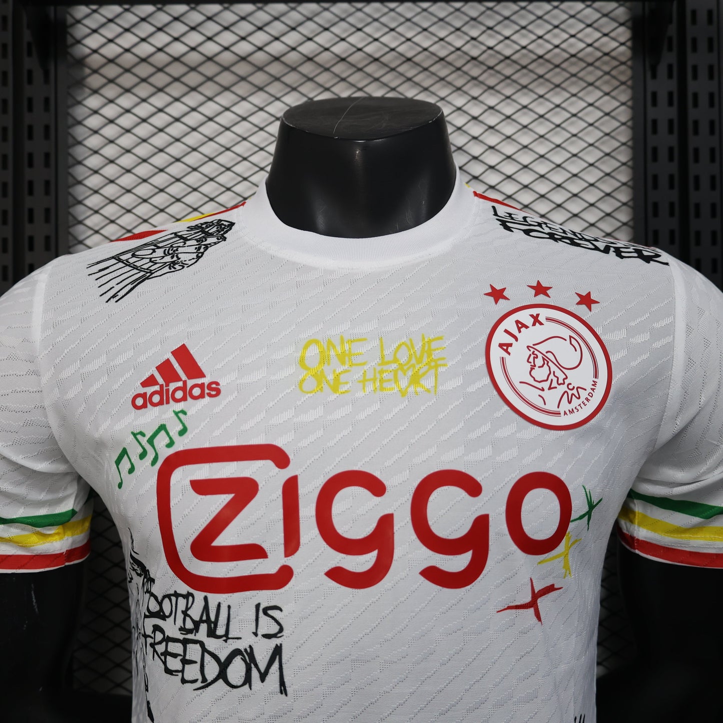 Ajax x Bob Marley White Kit 21/22