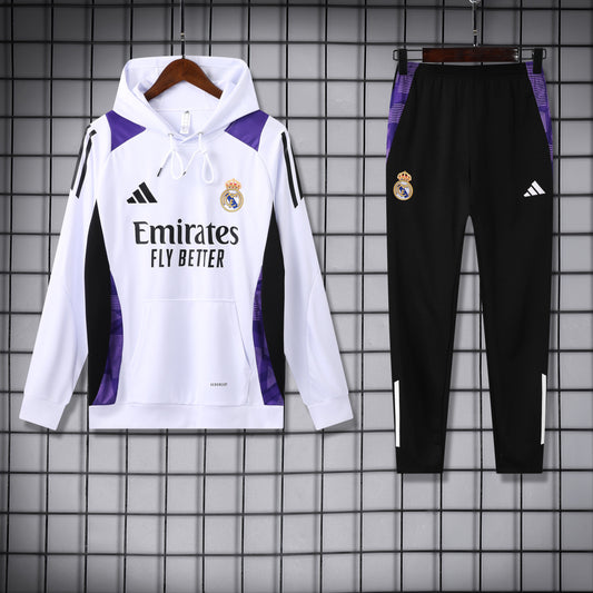 Real Madrid Hoodie Training Set 24/25