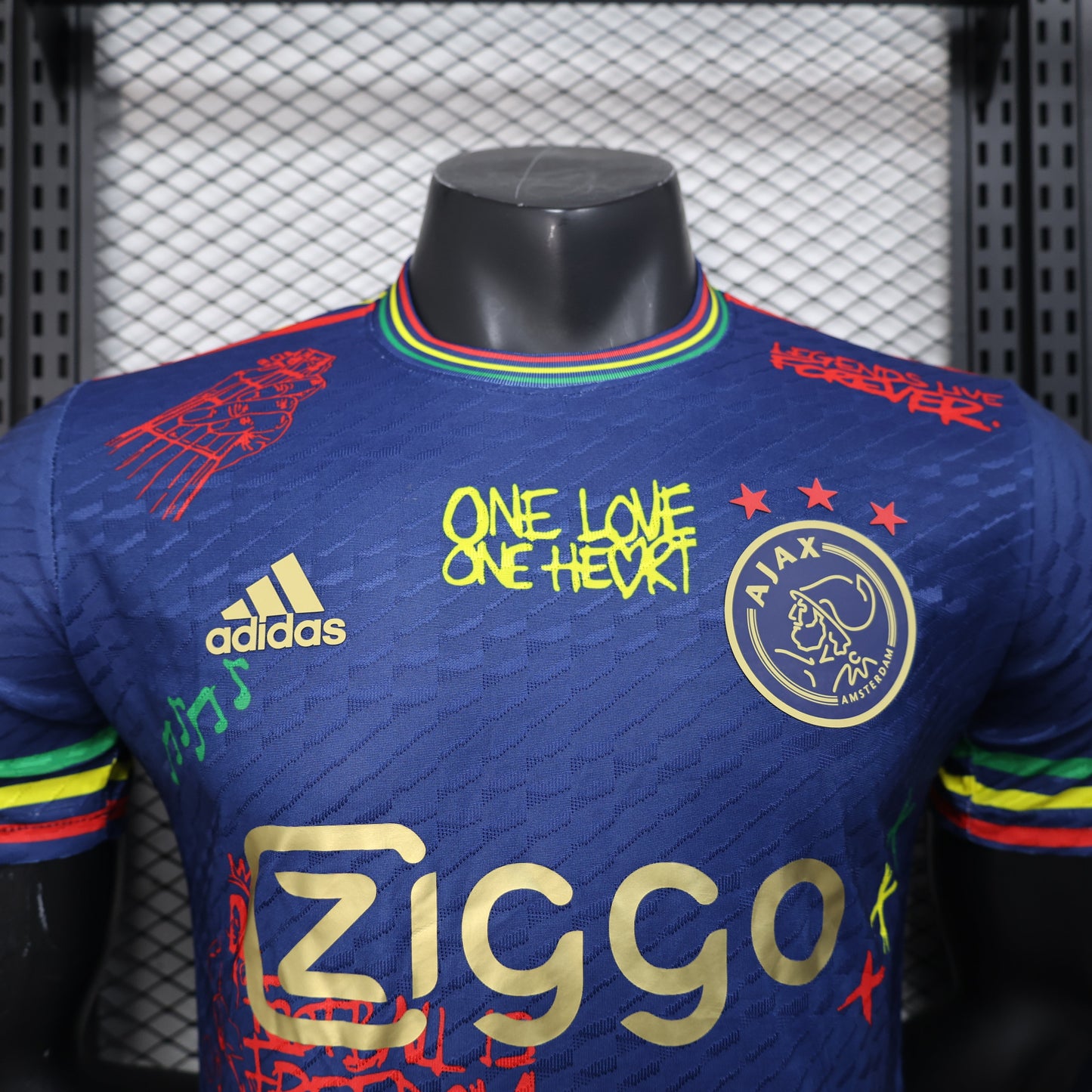 Ajax x Bob Marley Blue Kit 21/22