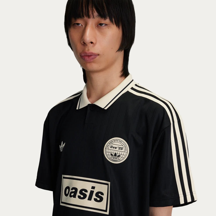 Oasis Live '25 Adidas Football Shirt Black
