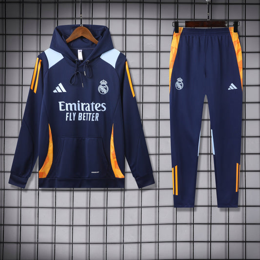Real Madrid Hoodie Training Set 24/25