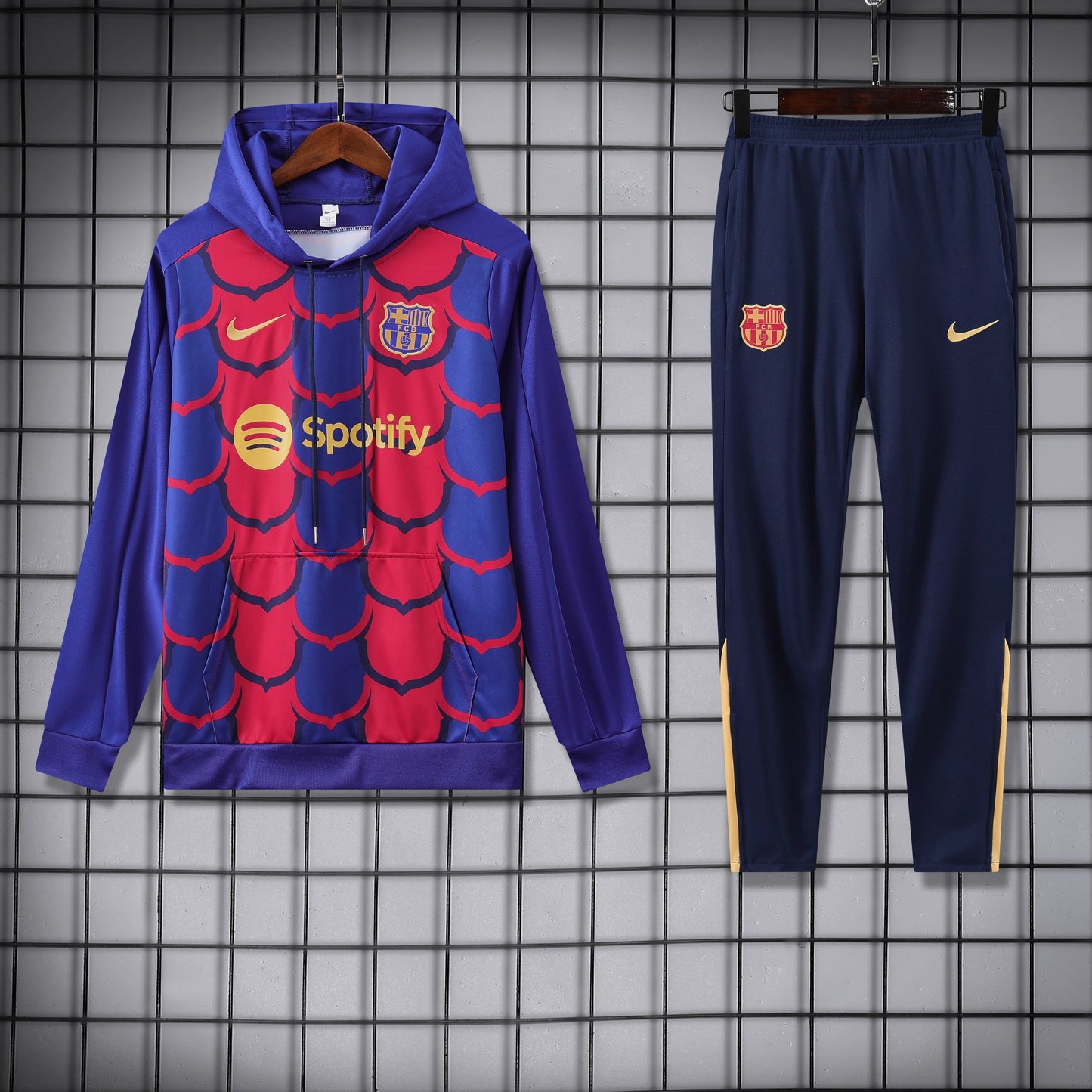 Barcelona Hoodie Training Set 24/25