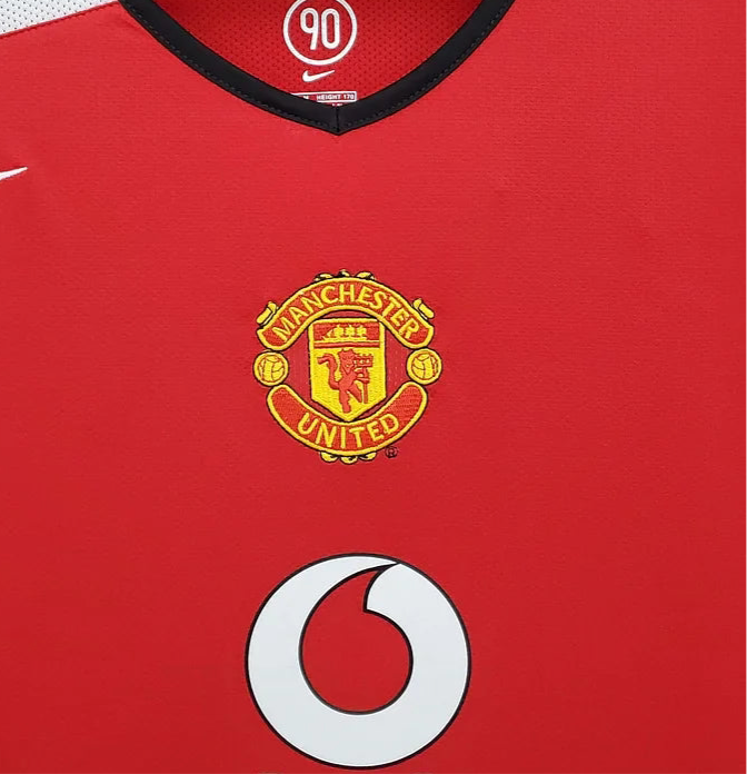 Manchester United Home Kit 04/06