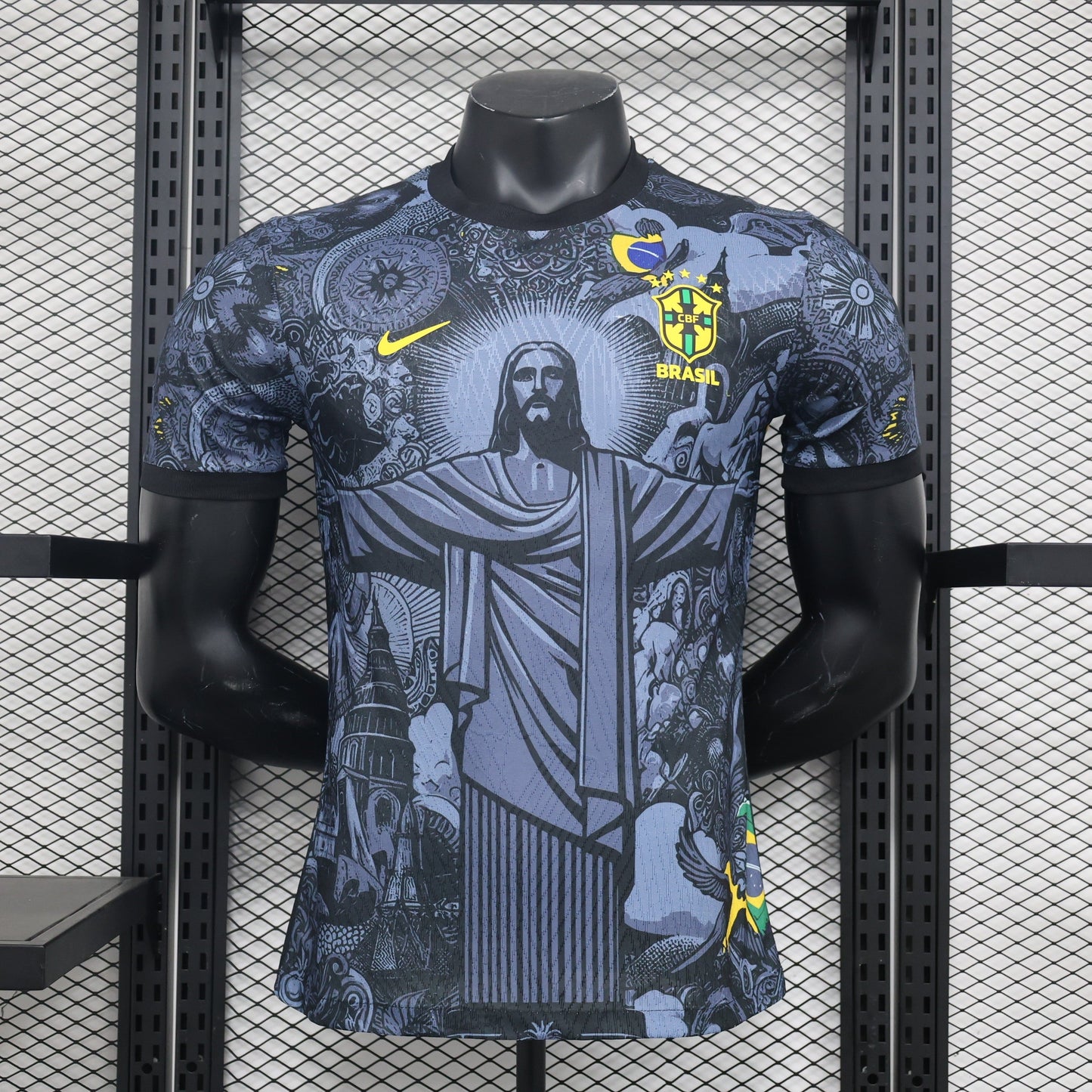 Brazil “Jesus” Black Kit 23/24