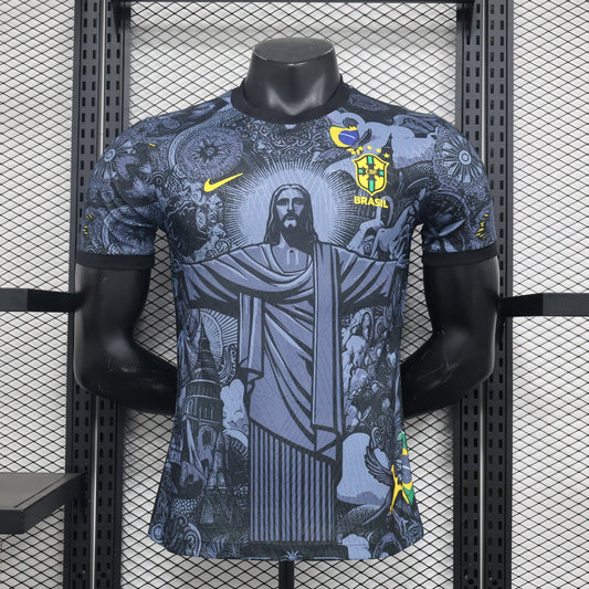 Brazil “Jesus” Black Kit 23/24